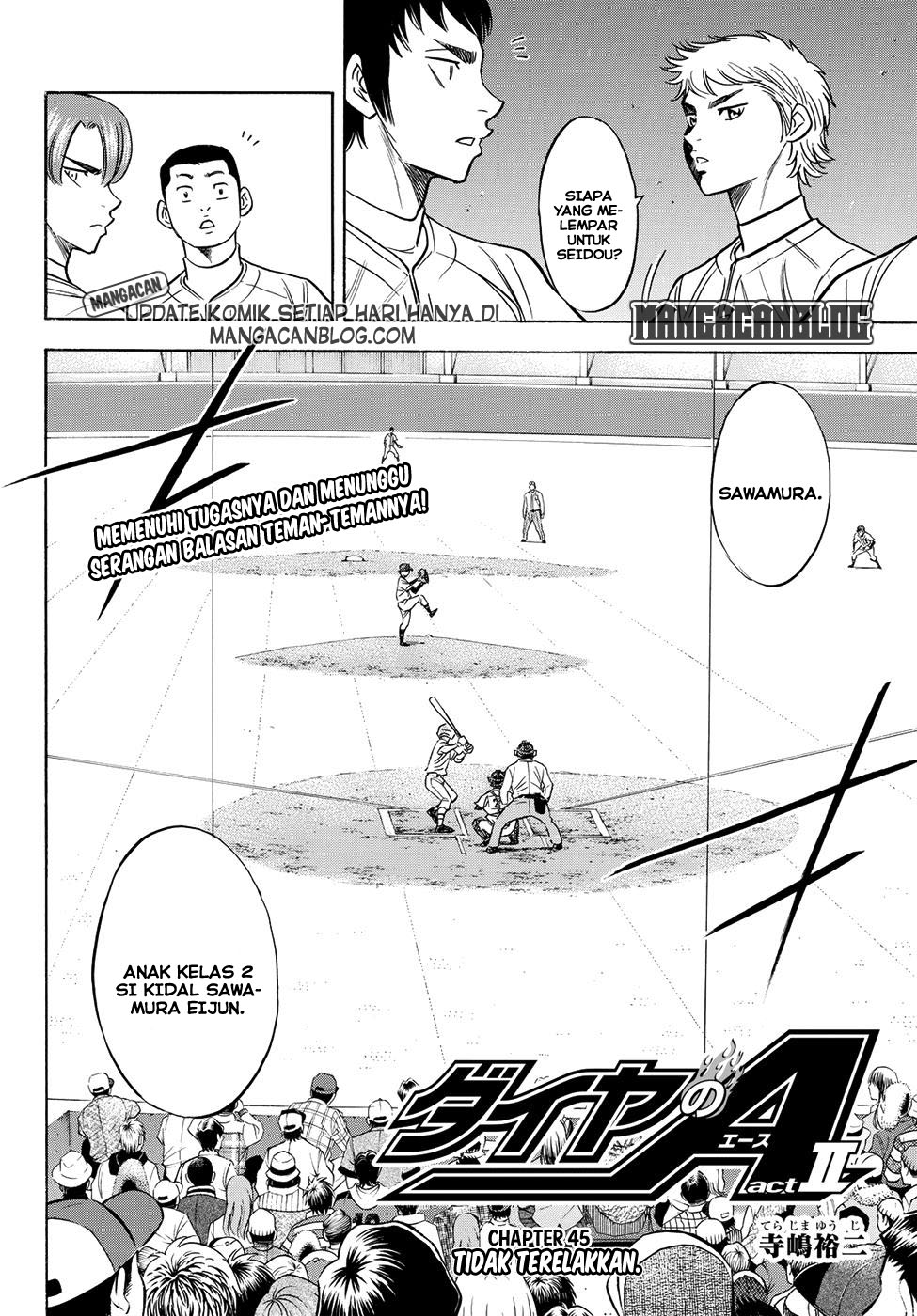 Manga Diamond no Ace Act 2 Chapter 45 gambar 2
