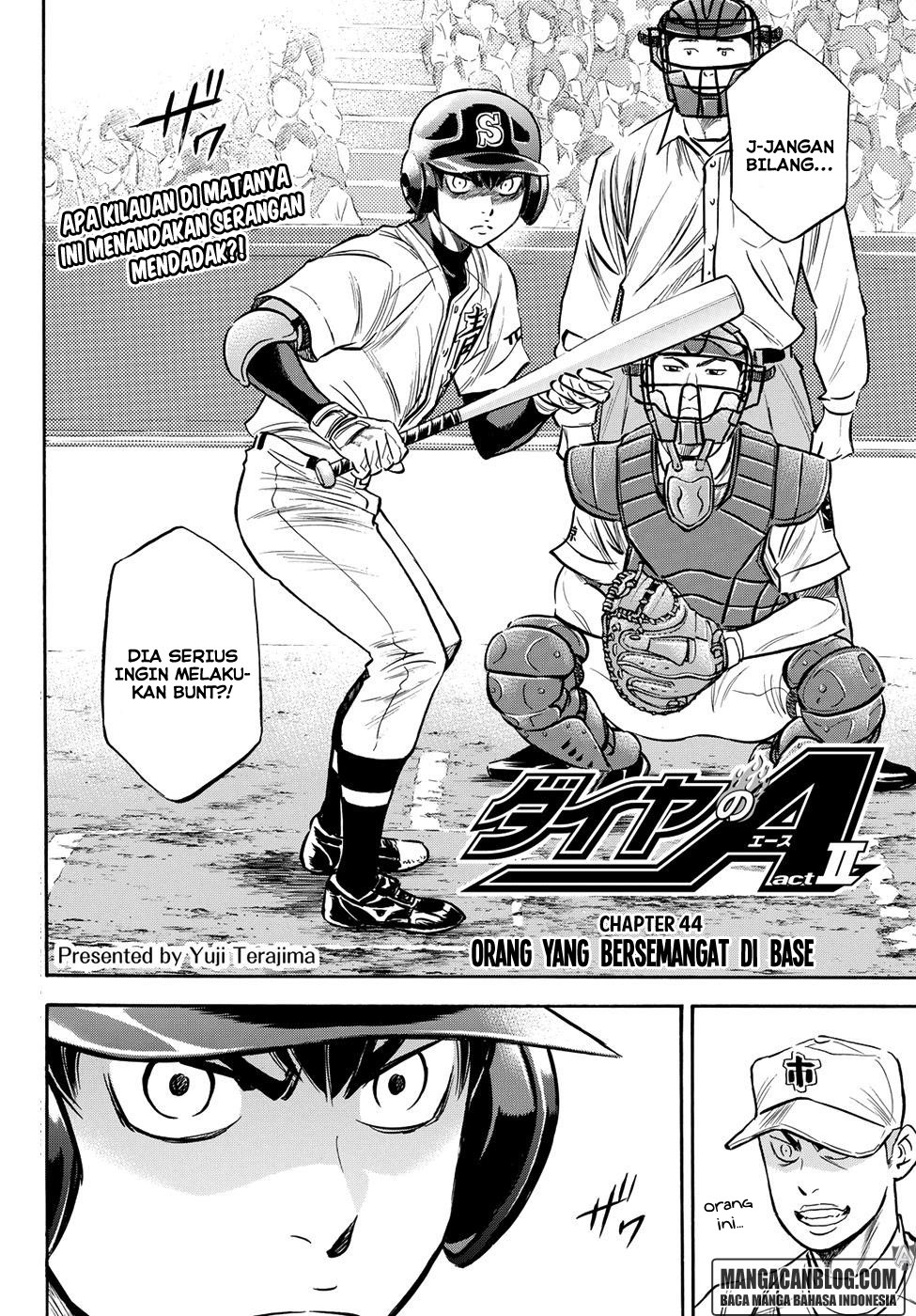 Manga Diamond no Ace Act 2 Chapter 44 gambar 2