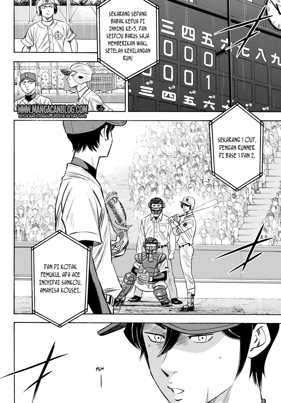 Manga Diamond no Ace Act 2 Chapter 41 gambar 2