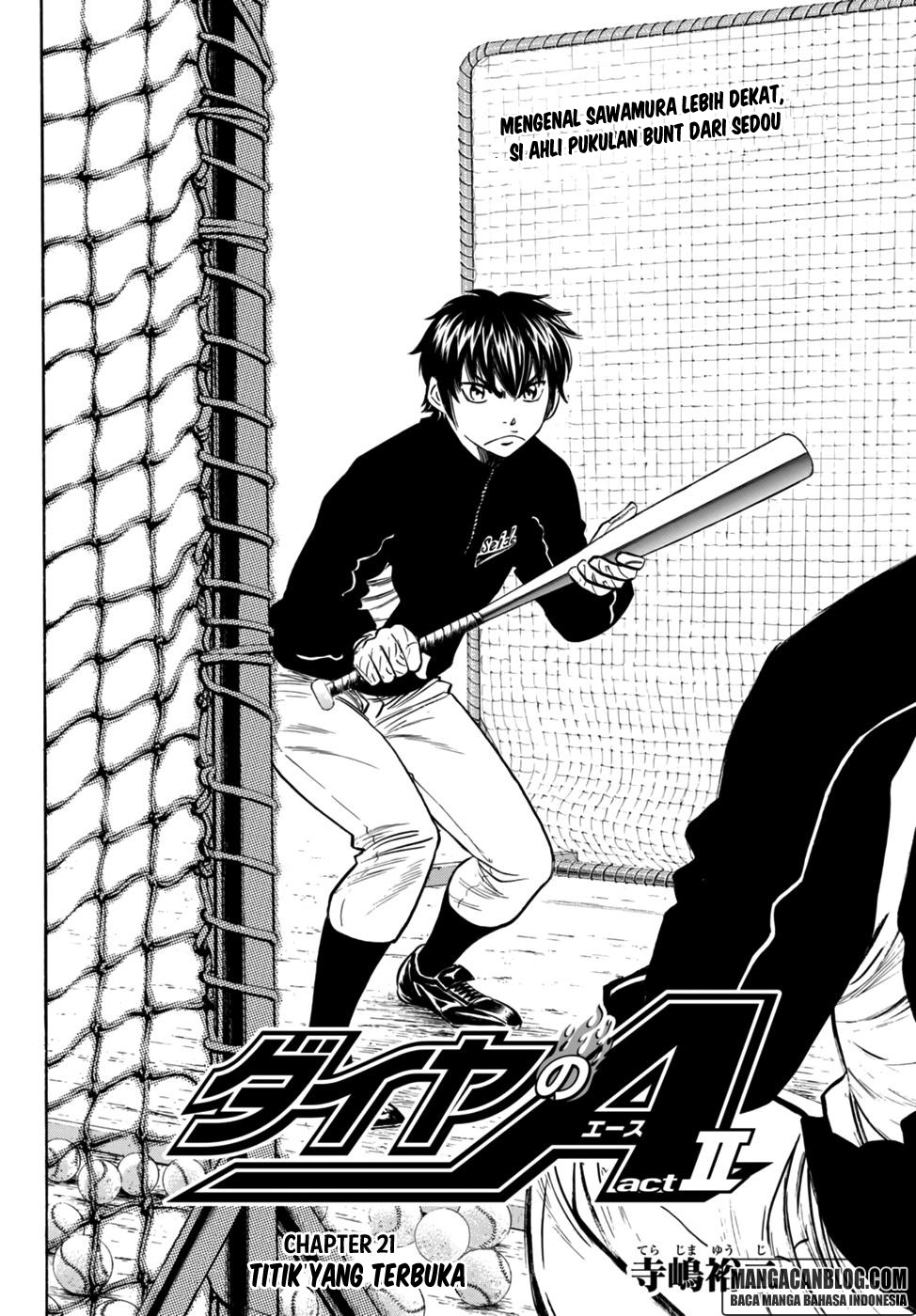 Manga Diamond no Ace Act 2 Chapter 21 gambar 2