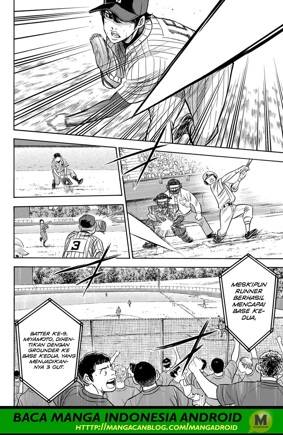 Manga Diamond no Ace Act 2 Chapter 176 gambar 2