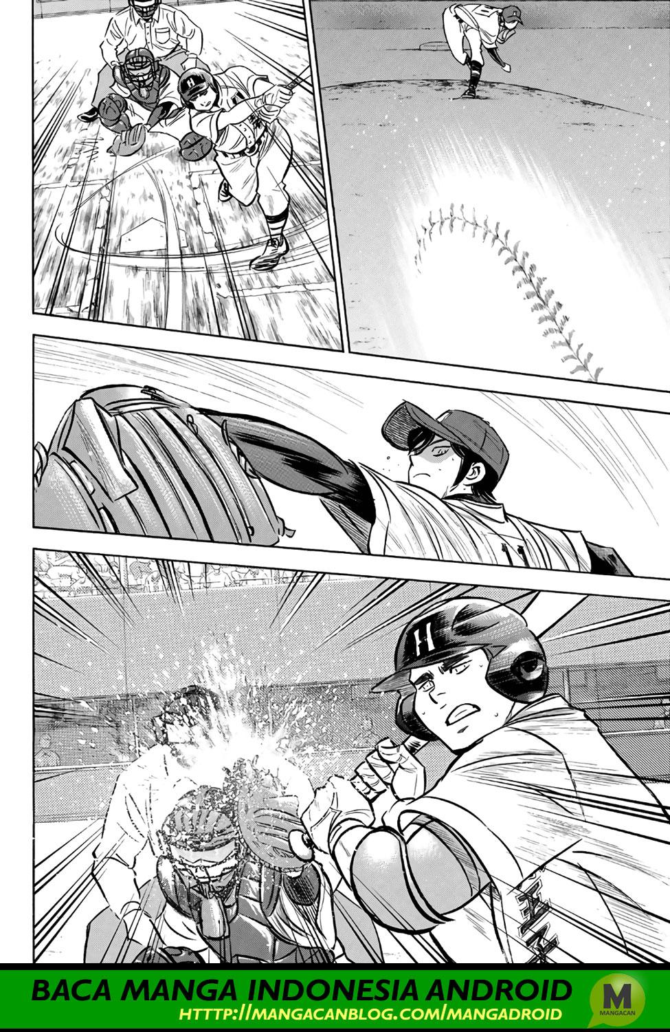 Manga Diamond no Ace Act 2 Chapter 168 gambar 2