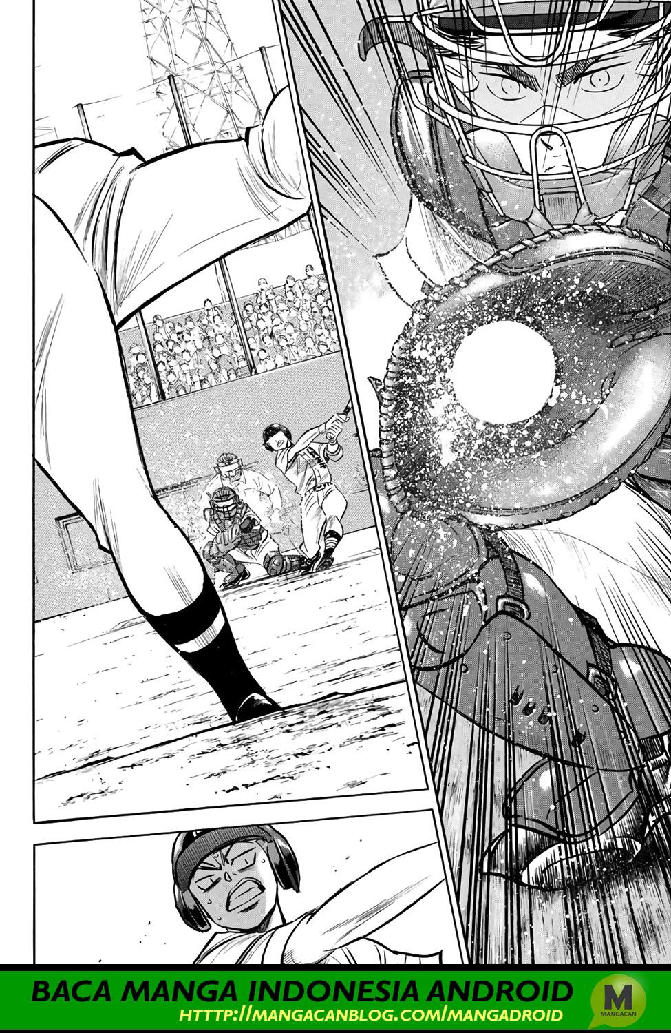Manga Diamond no Ace Act 2 Chapter 165 gambar 2