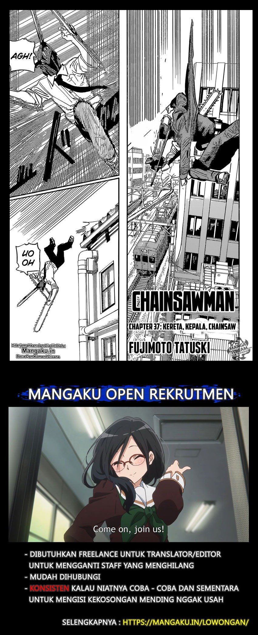 Manga Chainsaw Man Chapter 37 gambar 2