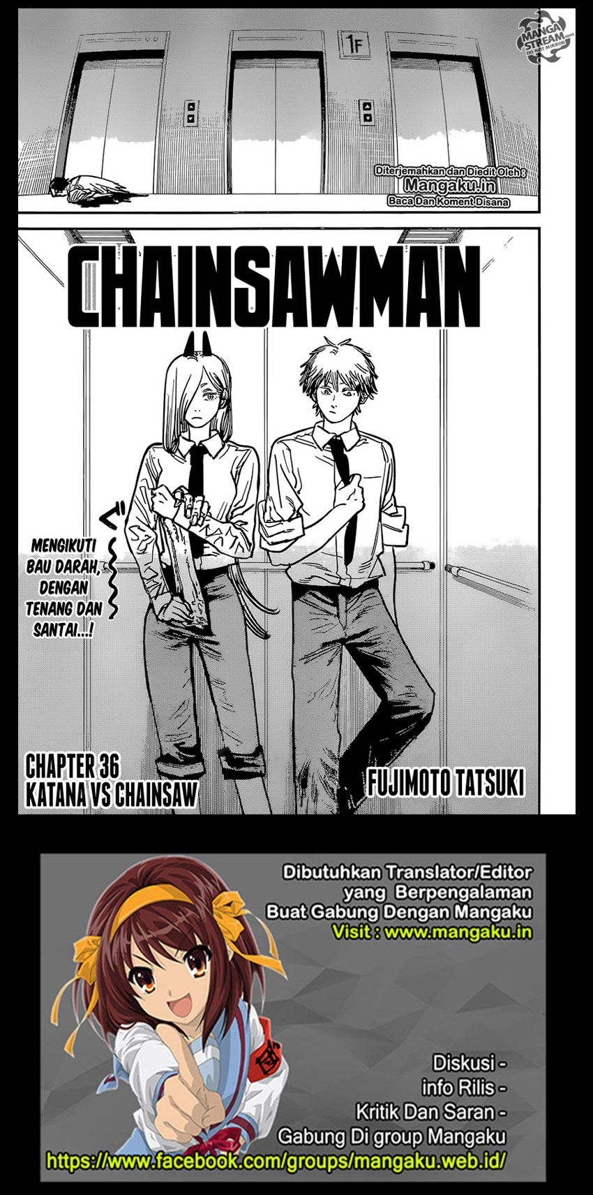 Manga Chainsaw Man Chapter 36 gambar 2