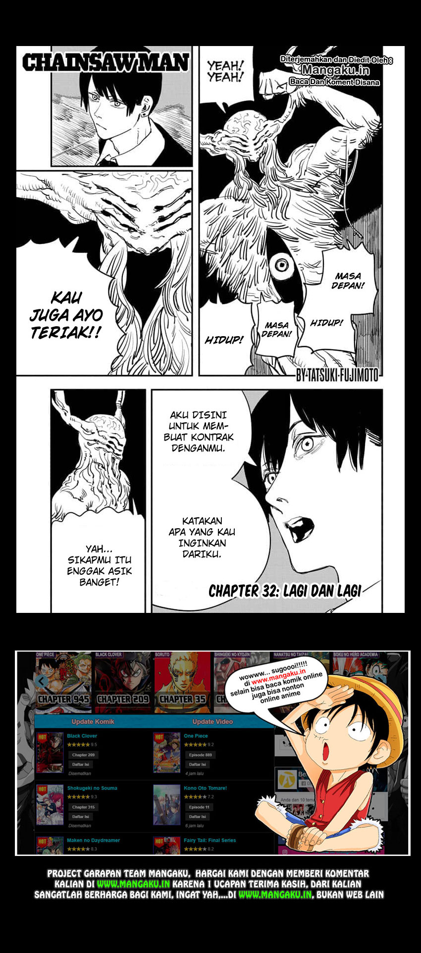 Manga Chainsaw Man Chapter 32 gambar 2