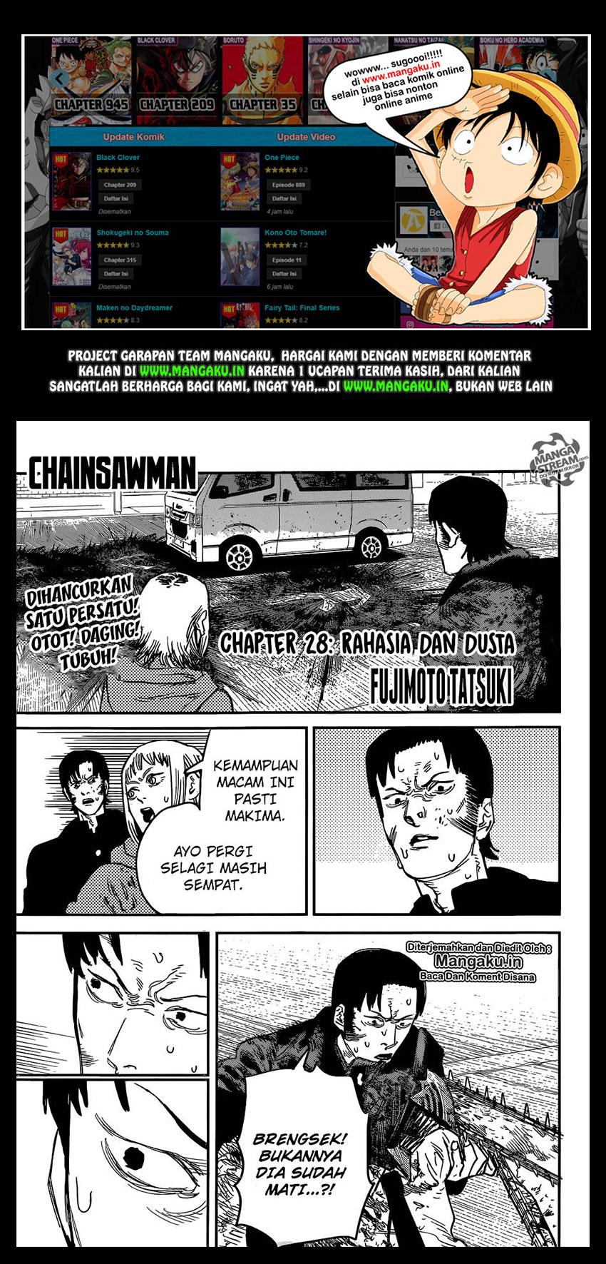 Manga Chainsaw Man Chapter 28 gambar 2