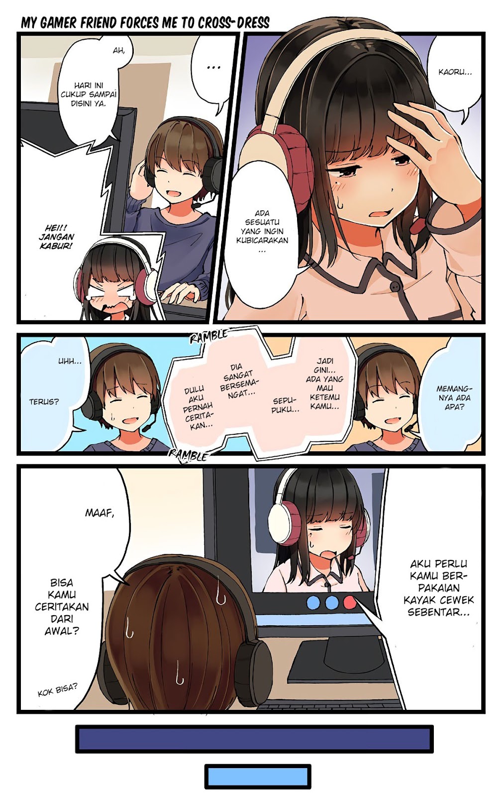 Manga Hanging Out with a Gamer Girl Chapter 9 gambar 2