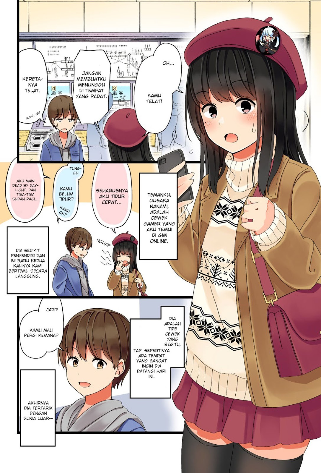 Manga Hanging Out with a Gamer Girl Chapter 2 gambar 2