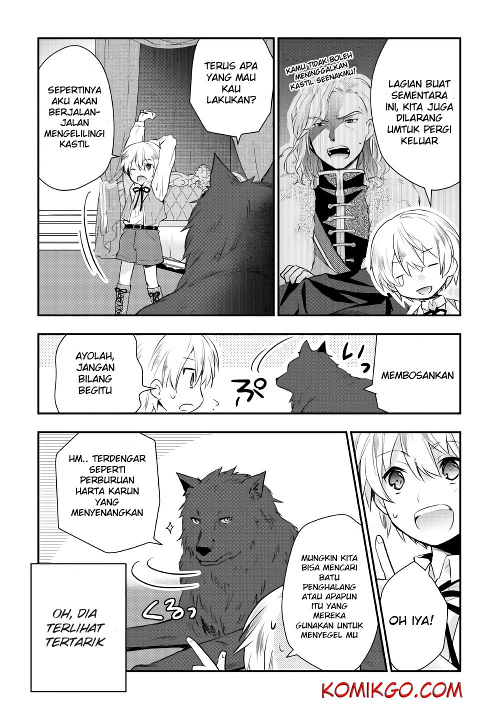 Tensei Ouji wa Daraketai Chapter 04 Gambar 3