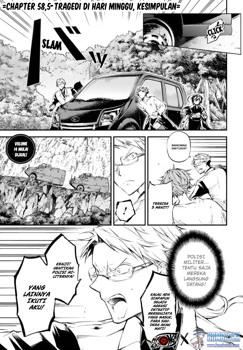 Manga Bungou Stray Dogs Chapter 58.5 gambar 2