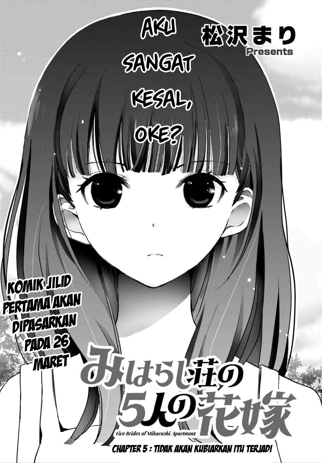 Manga Miharashi-sou no 5-nin no Hanayome Chapter 5.1 gambar 2