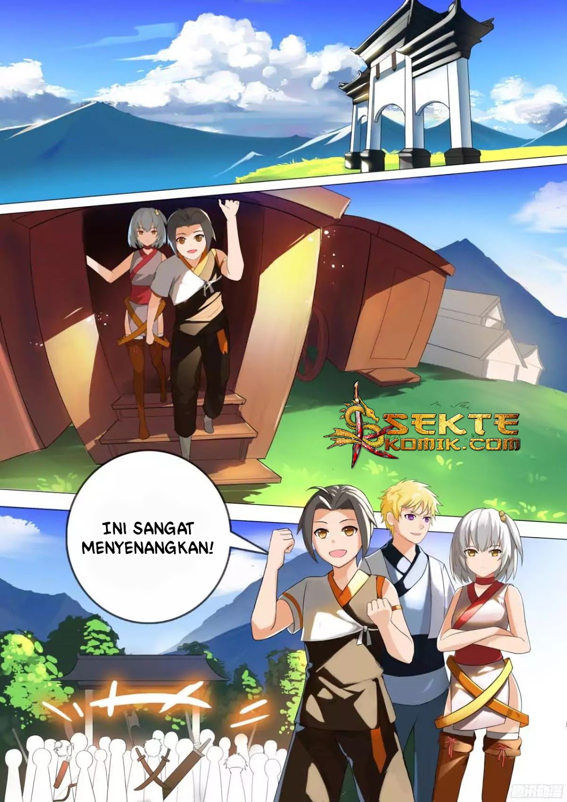 Manhua Ten Thousand Paths to Becoming a God Chapter 9 gambar 2