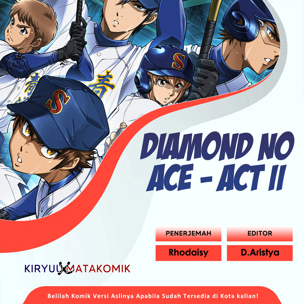 Manga Diamond no Ace Act 2 Chapter 204 gambar 2