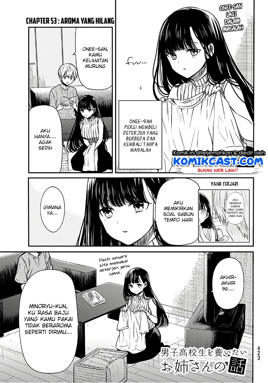 Manga Danshi Koukousei wo Yashinaitai Onee-san no Hanashi Chapter 53 gambar 2