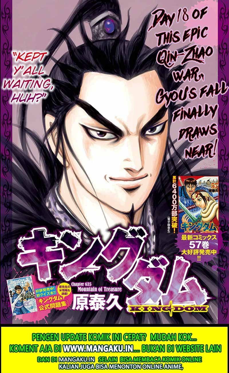 Kingdom Chapter 635 Gambar 3