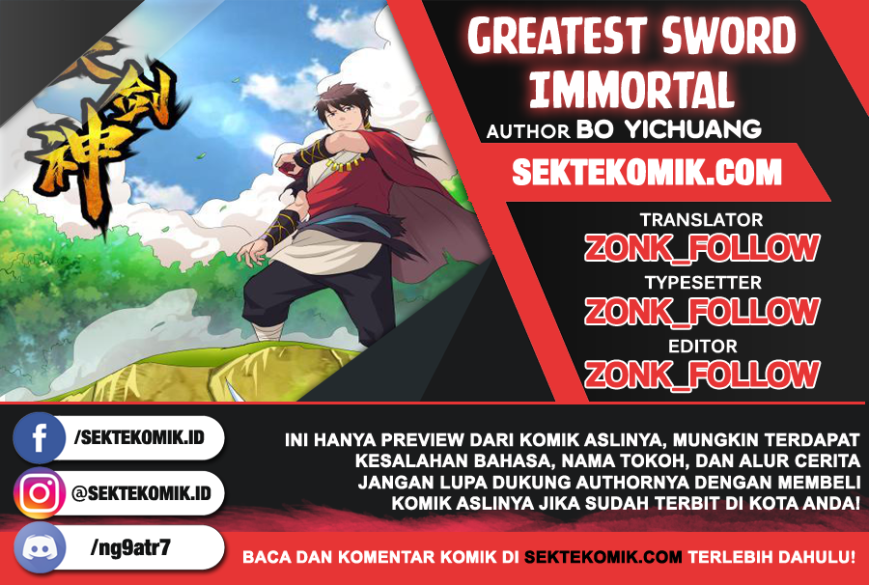 Manhua Greatest Sword Immortal Chapter 15 gambar 2