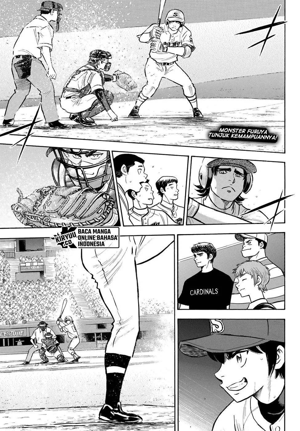Manga Diamond no Ace Act 2 Chapter 206 gambar 2