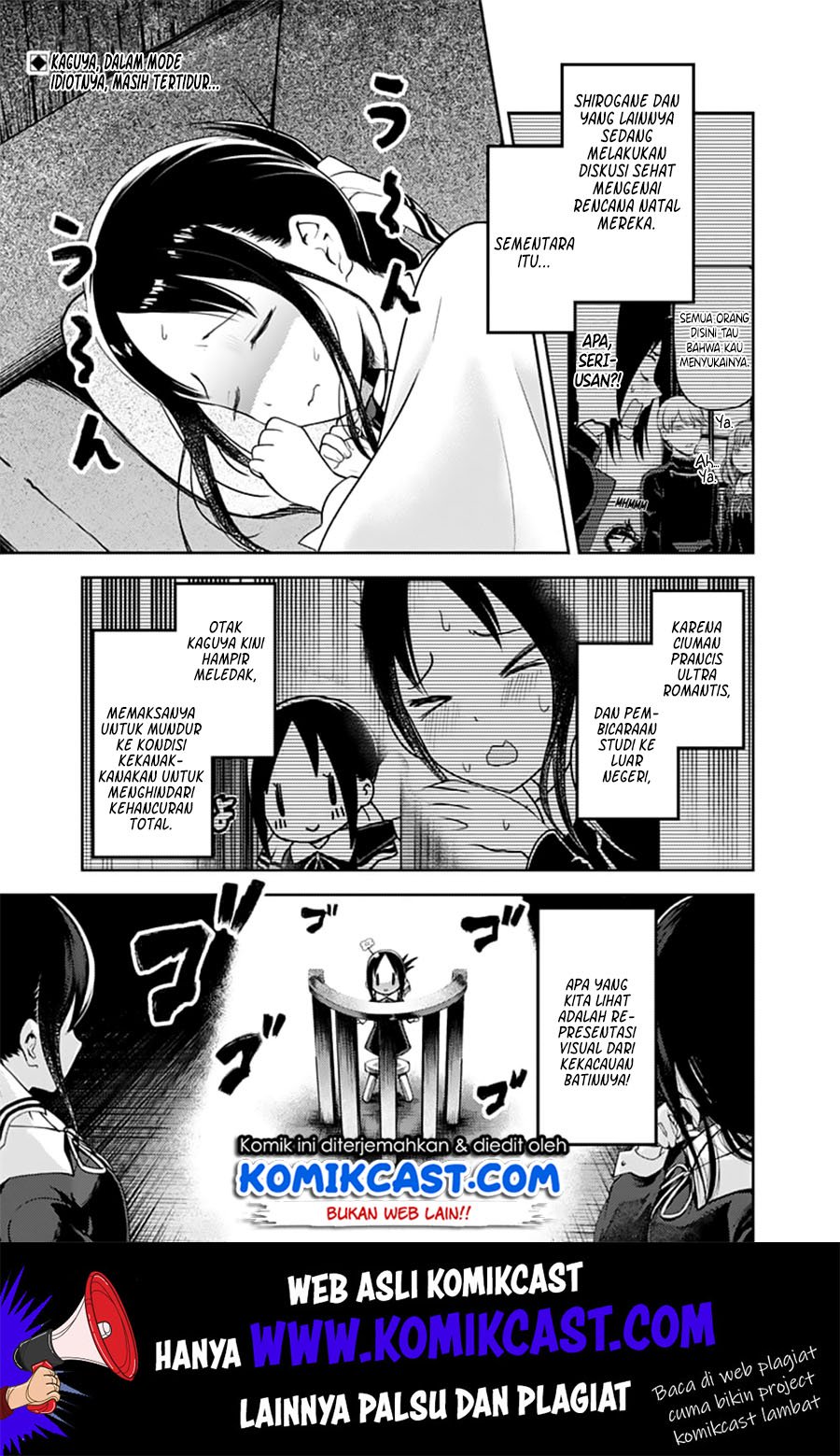 Manga Kaguya-sama wa Kokurasetai – Tensai-tachi no Renai Zunousen Chapter 141 gambar 2