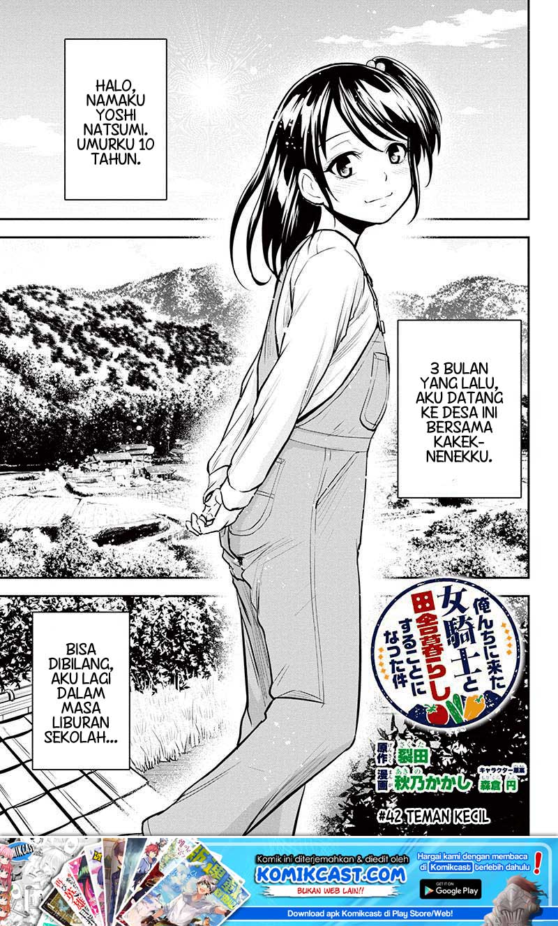 Manga Orenchi ni Kita Onna Kishi to: Inakagurashi suru Koto ni Natta Ken Chapter 42 gambar 2