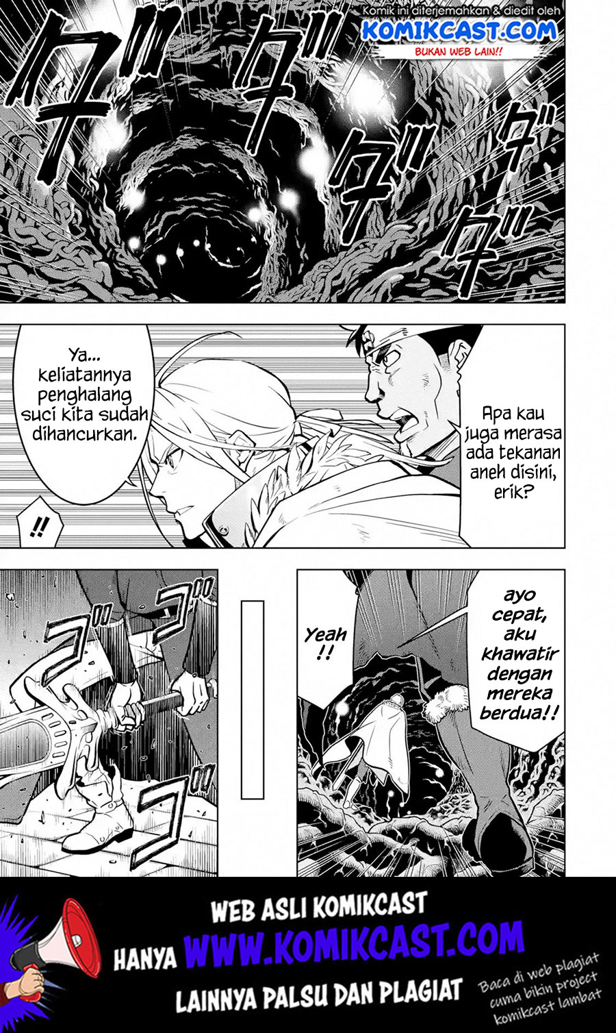 Manga Koko wa Ore ni Makasete Saki ni Ike to Itte kara 10 Nen ga Tattara Densetsu ni Natteita Chapter 10.1 gambar 2