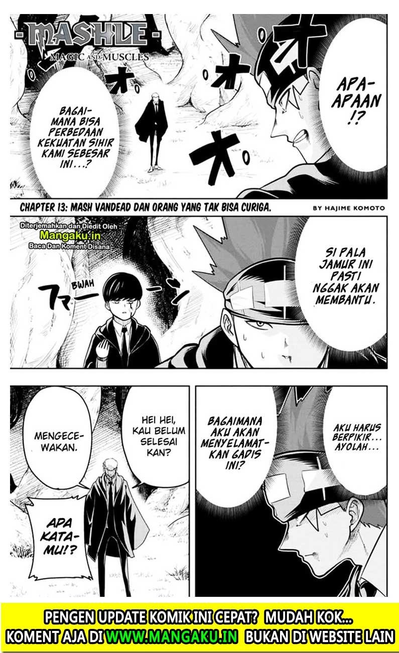 Manga Mashle: Magic and Muscles Chapter 13 gambar 2