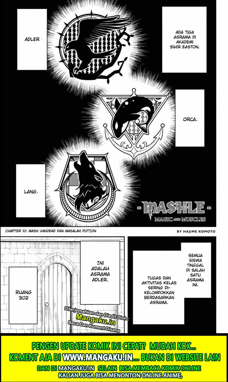 Manga Mashle: Magic and Muscles Chapter 10 gambar 2