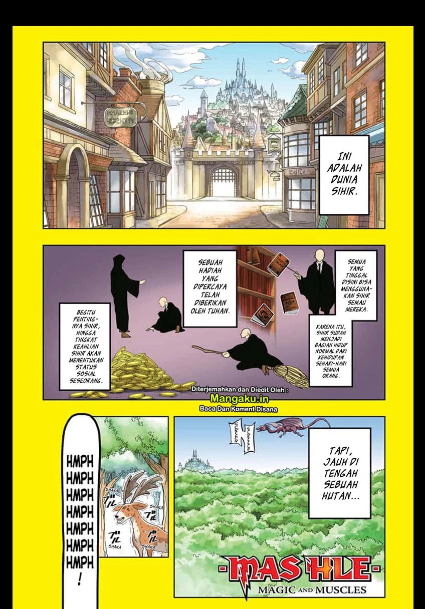 Manga Mashle: Magic and Muscles Chapter 01 gambar 2