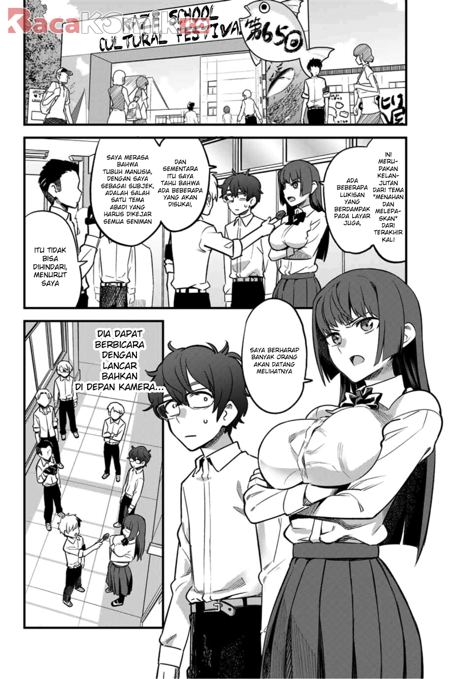Manga Ijiranaide, Nagatoro-san Chapter 44 gambar 2