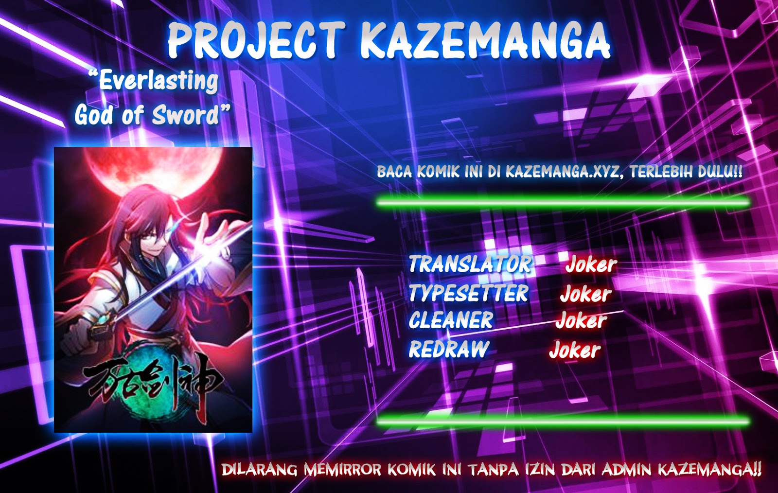 Manhua Everlasting God of Sword Chapter 5 gambar 2