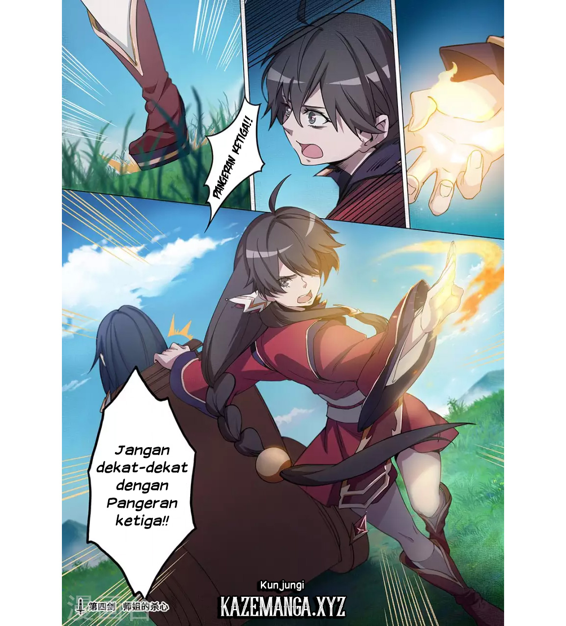 Manhua Everlasting God of Sword Chapter 4 gambar 2