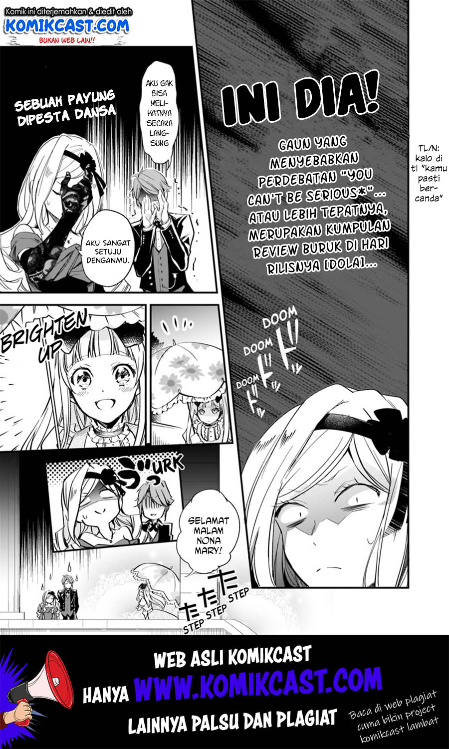Manga Albert Ke no Reijou wa Botsuraku wo go Shomou desu Chapter 04.2 gambar 2