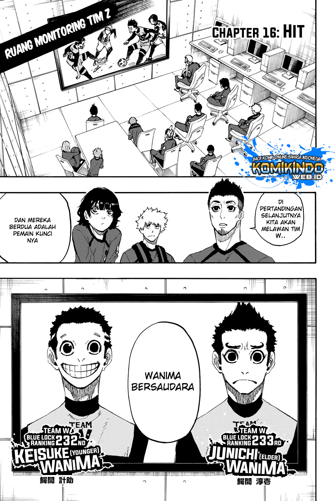 Manga Blue Lock Chapter 16 gambar 2