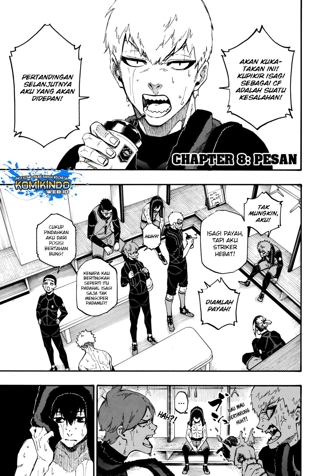 Manga Blue Lock Chapter 08 gambar 2
