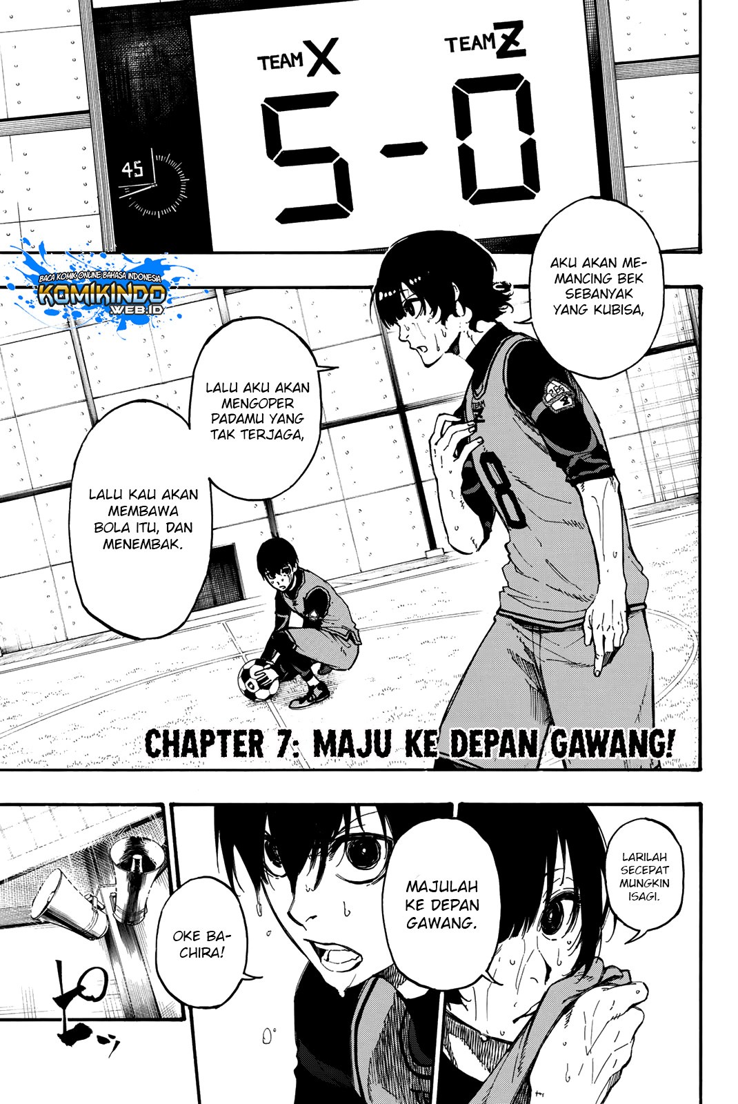 Manga Blue Lock Chapter 07 gambar 2