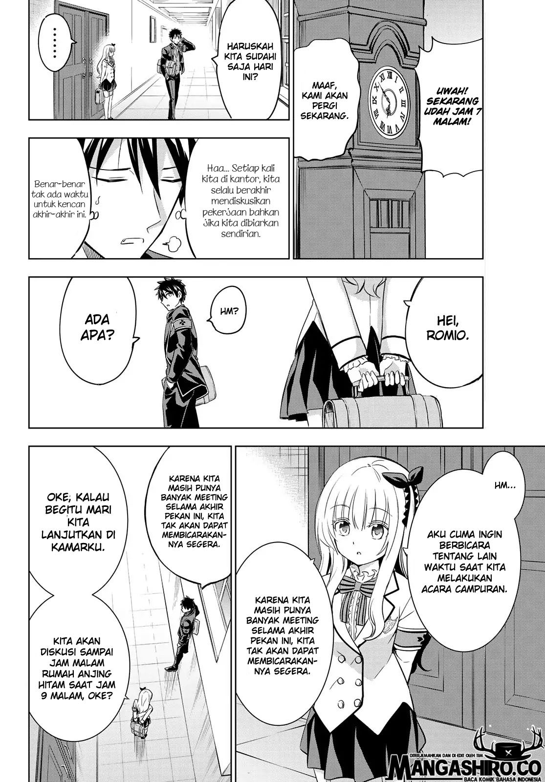 Kishuku Gakkou no Juliet Chapter 98 Gambar 3