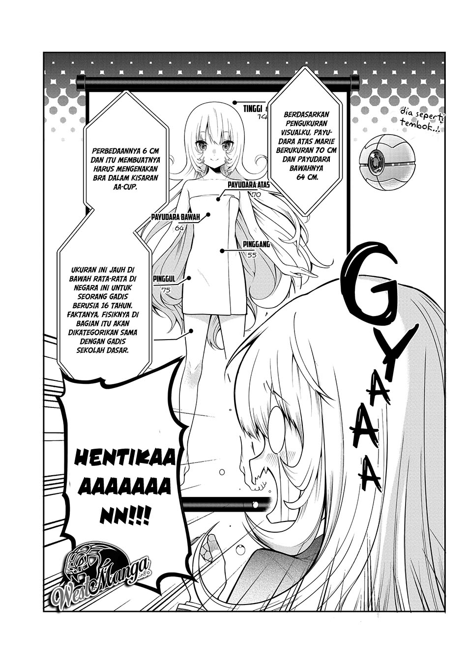 Manga Otome Game Sekai wa Mob ni Kibishii Sekai Desu Chapter 20.5 gambar 2