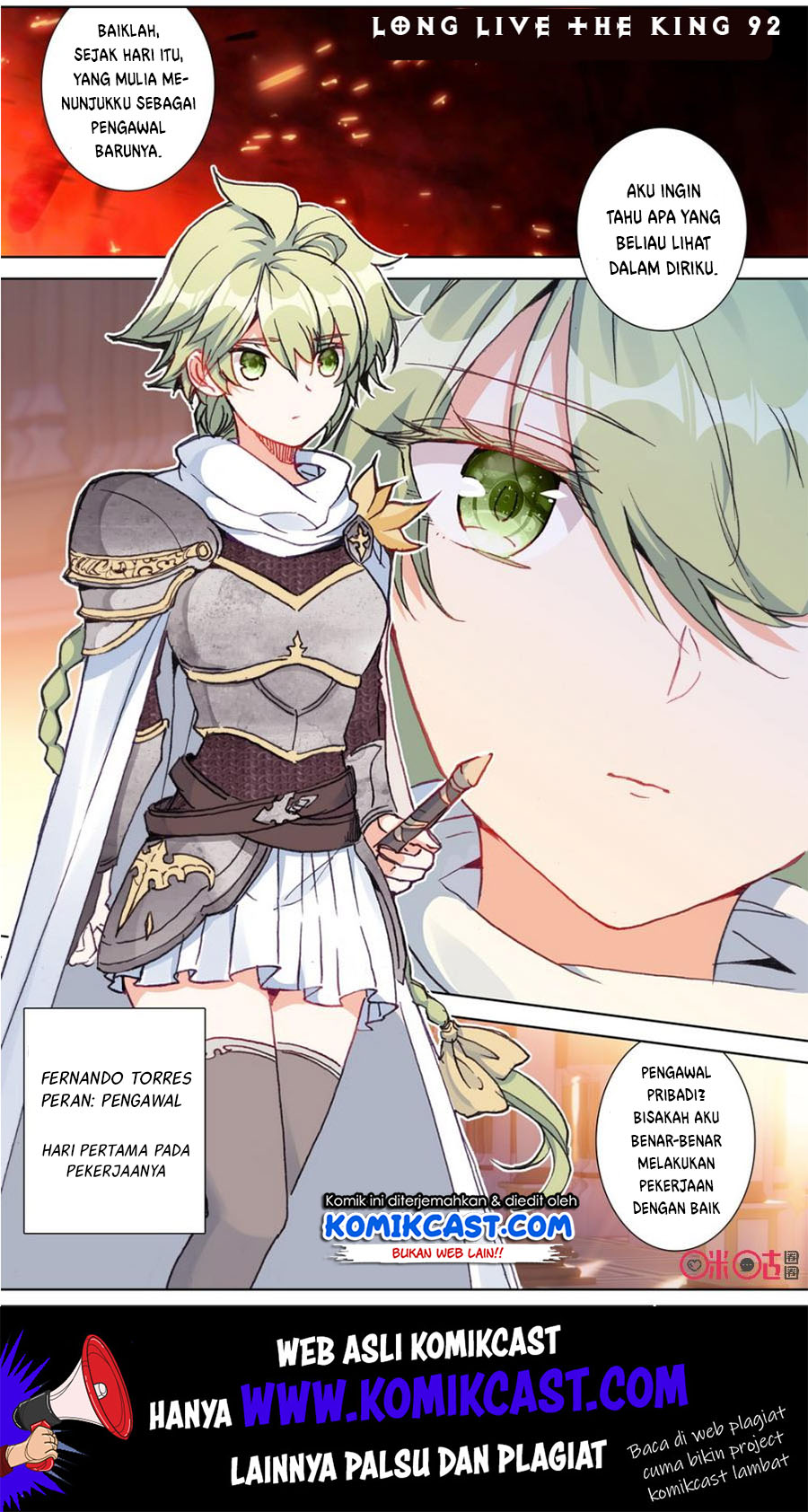Manhua Long Live The King Chapter 92 gambar 2