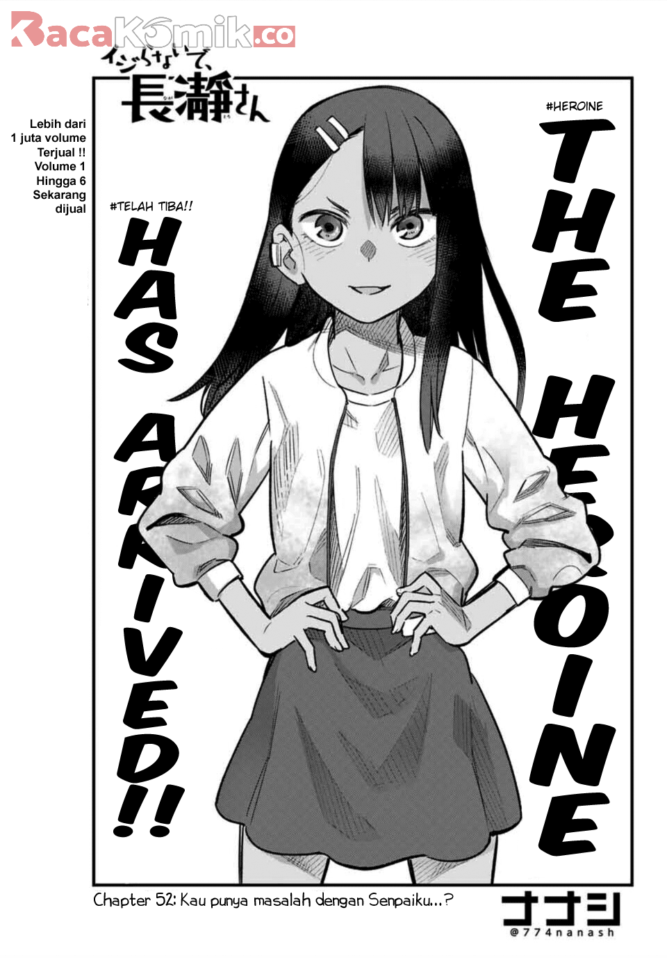 Manga Ijiranaide, Nagatoro-san Chapter 52 gambar 2