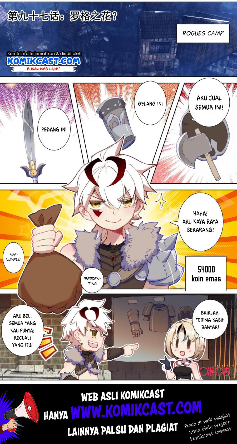 Manhua Long Live The King Chapter 97 gambar 2