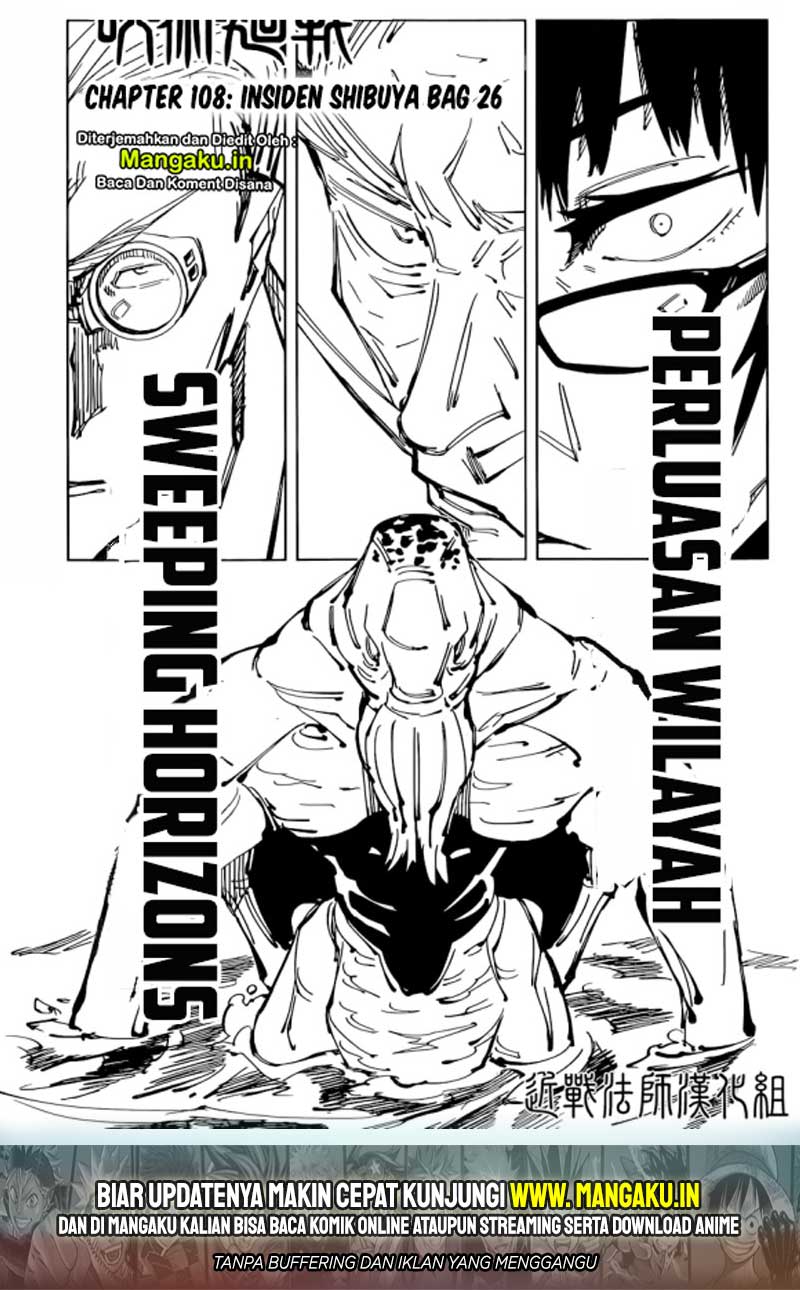 Manga Jujutsu Kaisen Chapter 108 gambar 2