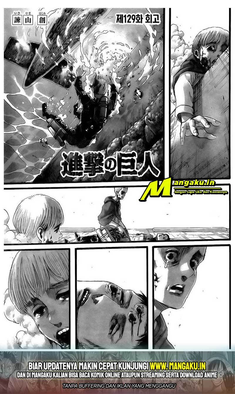 Manga Shingeki no Kyojin Chapter 129.1 gambar 2
