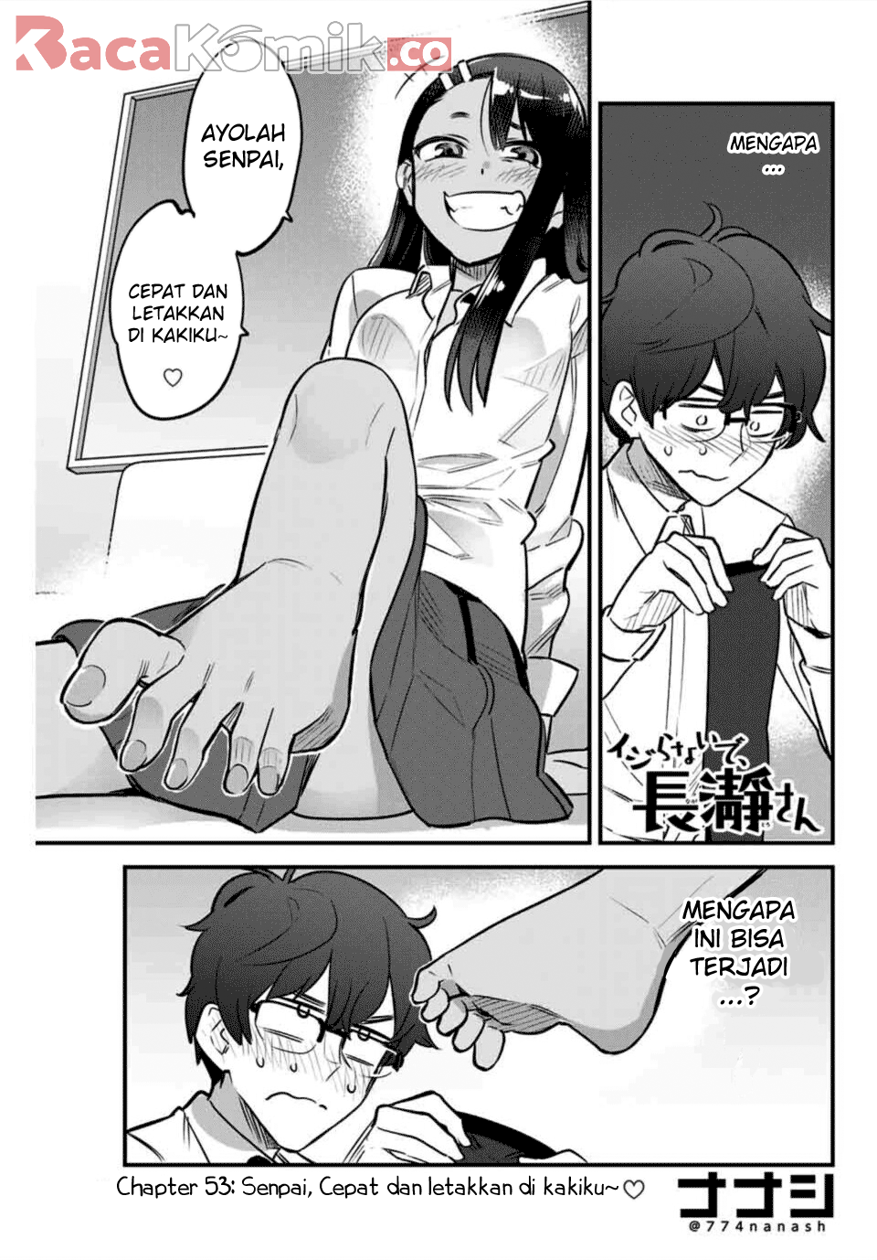 Manga Ijiranaide, Nagatoro-san Chapter 53 gambar 2