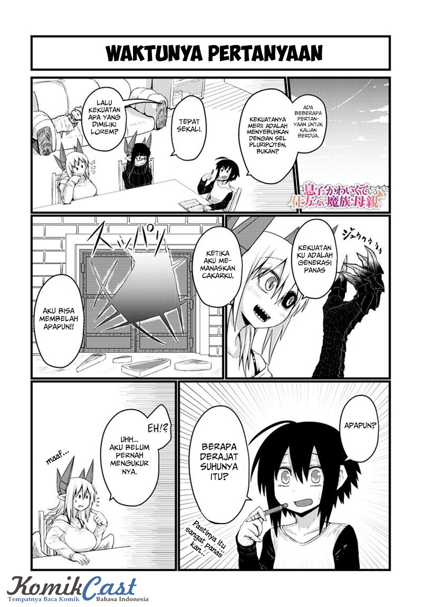 Manga Musuko ga Kawaikute Shikataganai Mazoku no Hahaoya Chapter 20 gambar 2