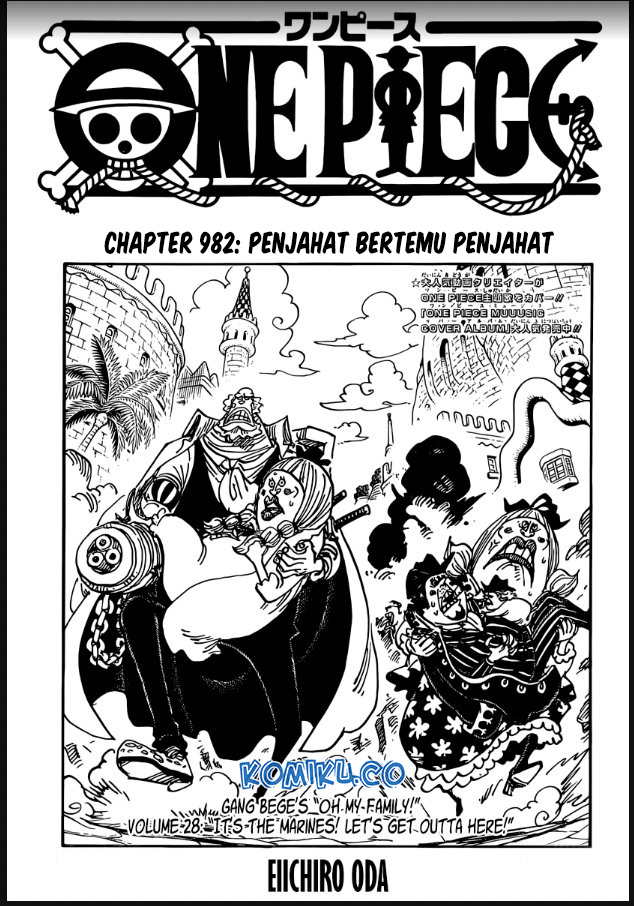 Manga One Piece Chapter 982 gambar 2