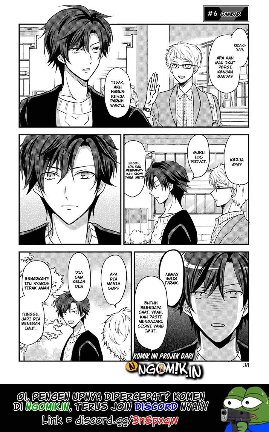 Manga A High School Girl and a Private Teacher Chapter 06 gambar 2