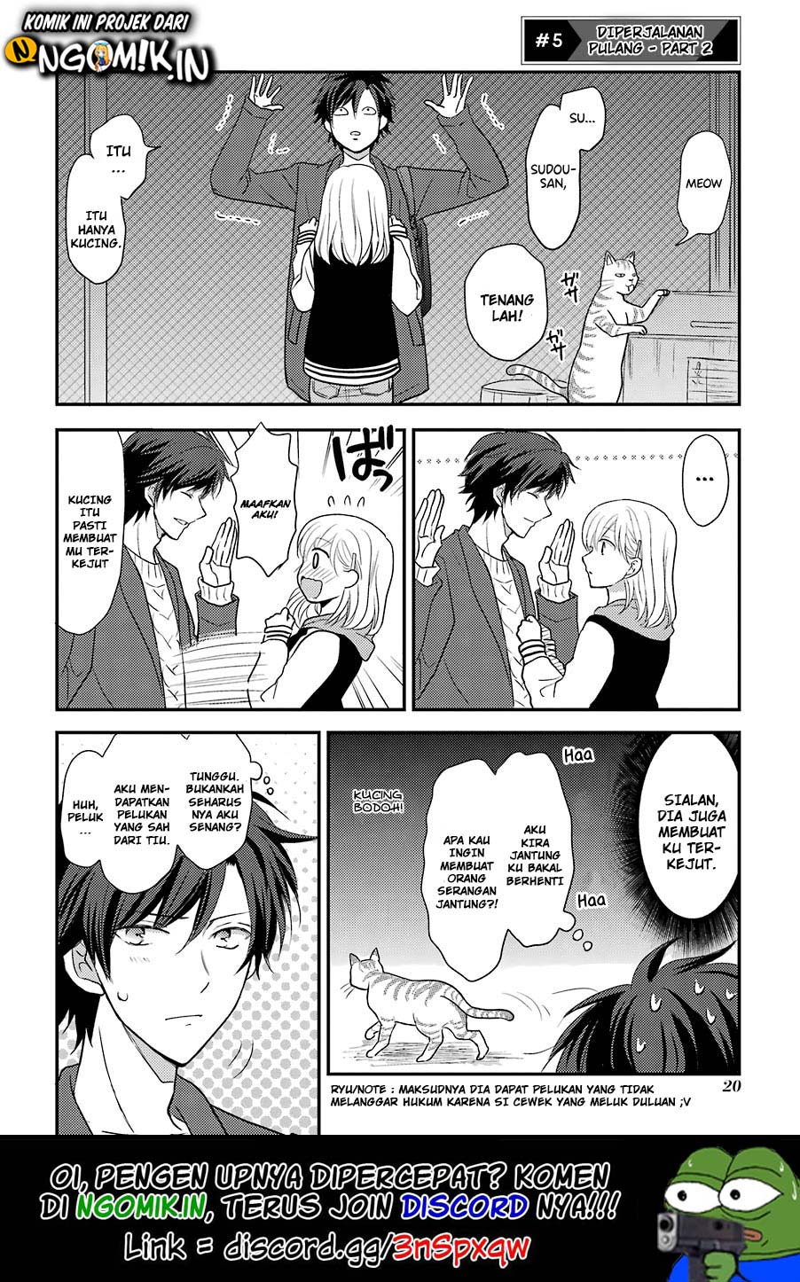 Manga A High School Girl and a Private Teacher Chapter 05 gambar 2