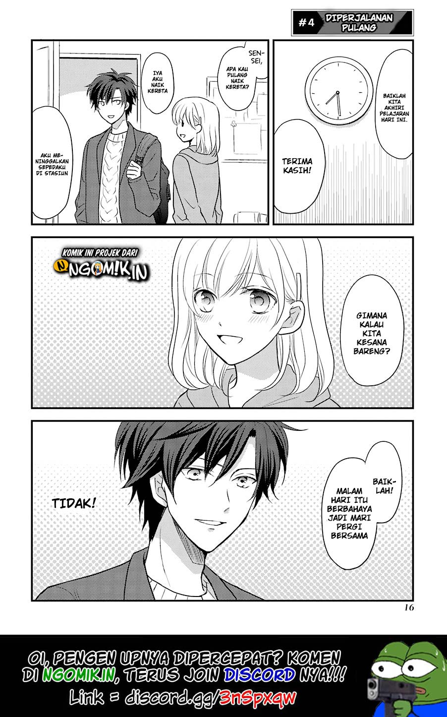 Manga A High School Girl and a Private Teacher Chapter 04 gambar 2