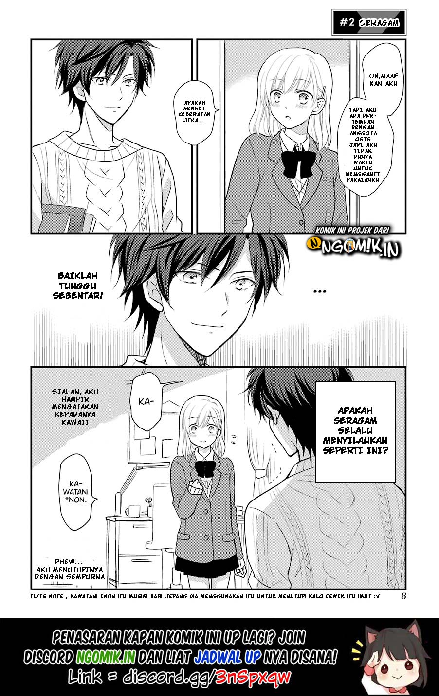 Manga A High School Girl and a Private Teacher Chapter 02 gambar 2