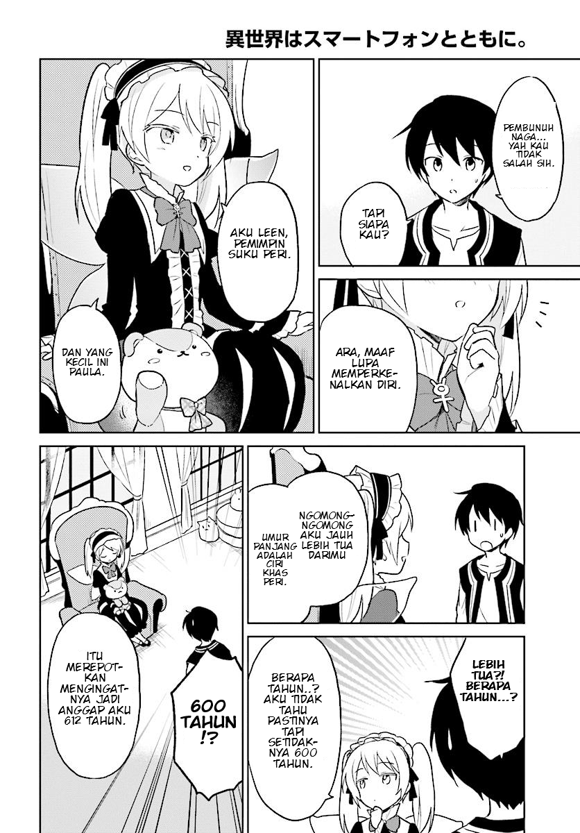 Manga Isekai wa Smartphone to Tomo ni. Chapter 21 gambar 2